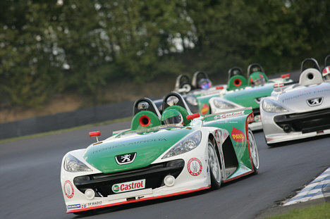 Allan Olsen er en af Ronnie Bremers forfølgere i Peugeot Spider Cuppen.